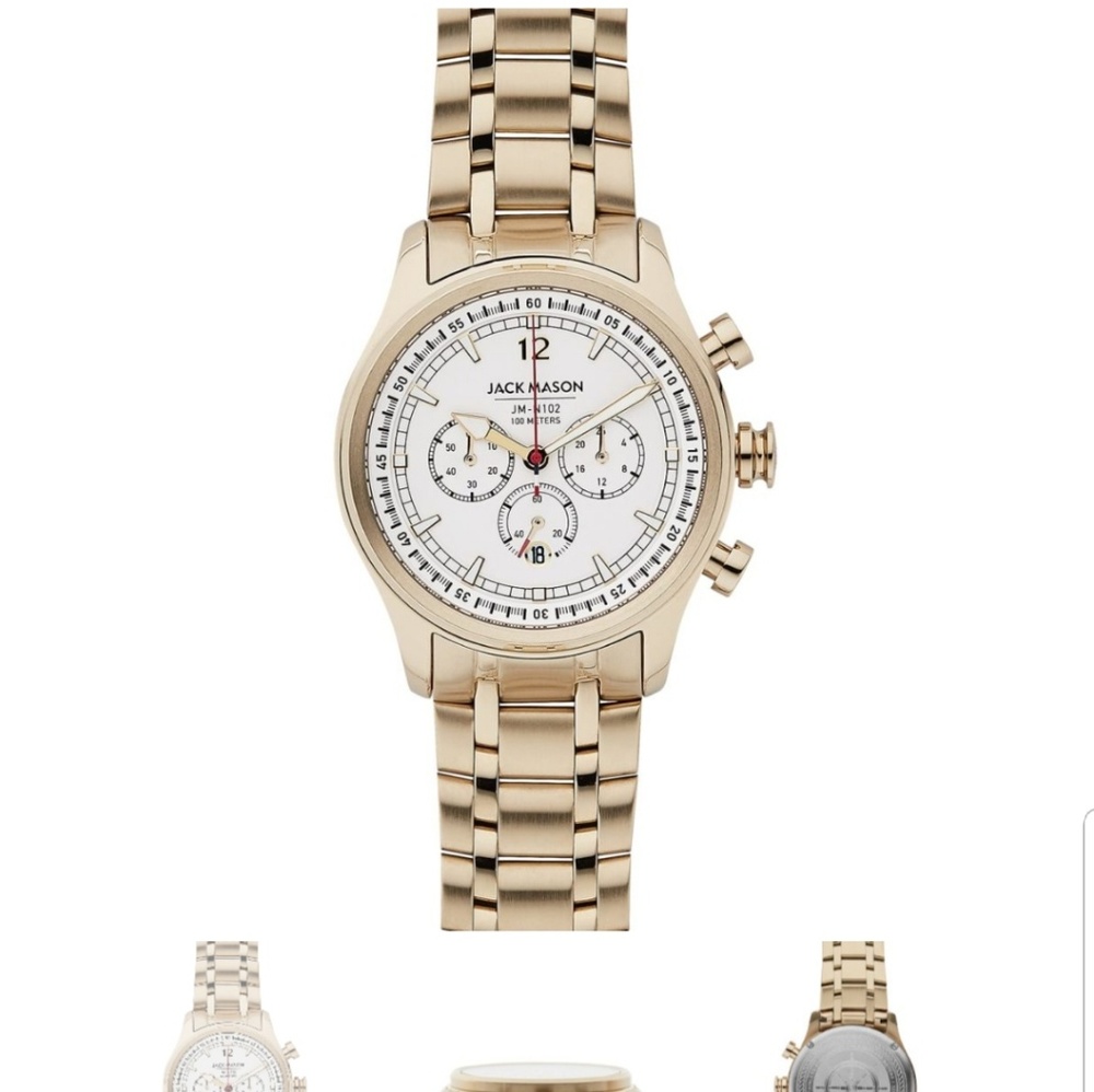 NEW! Jack Mason Watch Nautical Chronograph 42mm